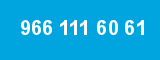 966 111 60 61 966 111 60 61